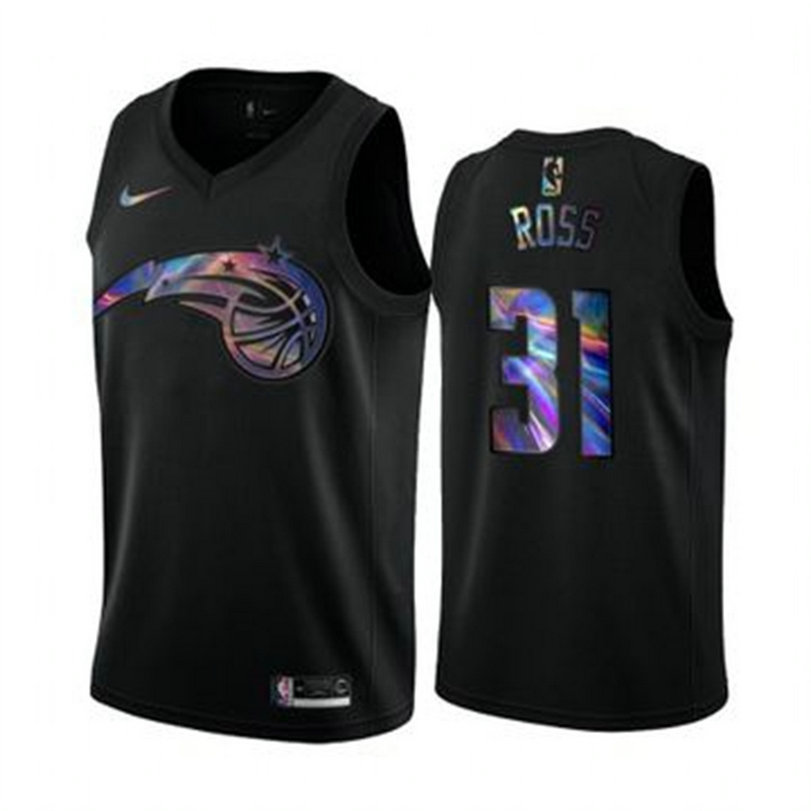 Nike Magic #31 Terrence Ross Men's Iridescent Holographic Collection NBA Jersey - Black