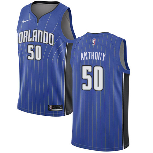 Nike Magic #50 Cole Anthony Royal NBA Swingman Icon Edition Jersey