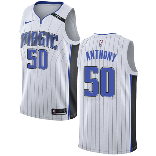 Nike Magic #50 Cole Anthony White NBA Swingman Association Edition Jersey