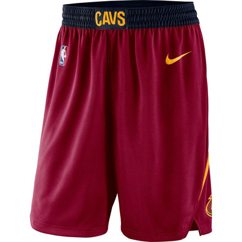 Nike Men's Cleveland Cavaliers Maroon Icon Swingman Basketball Shorts