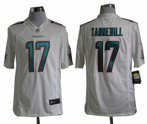 Nike Miami Dolphins #17 Ryan Tannehill white game jerseys