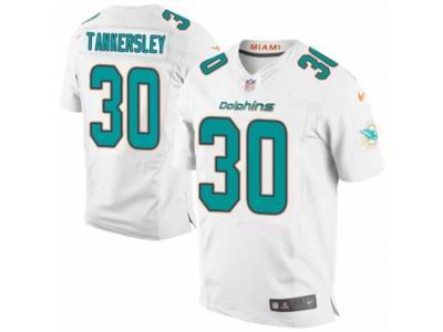 Nike Miami Dolphins #30 Cordrea Tankersley Elite White NFL Jersey