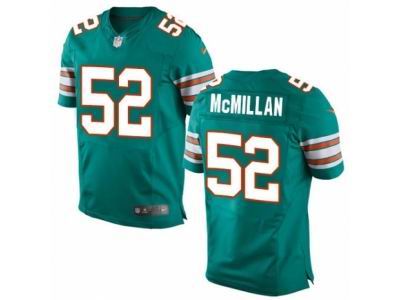 Nike Miami Dolphins #52 Raekwon McMillan Elite Green Jersey