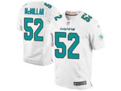 Nike Miami Dolphins #52 Raekwon McMillan Elite White NFL Jersey