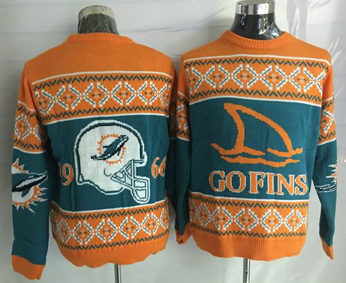Nike Miami Dolphins Ugly Sweater