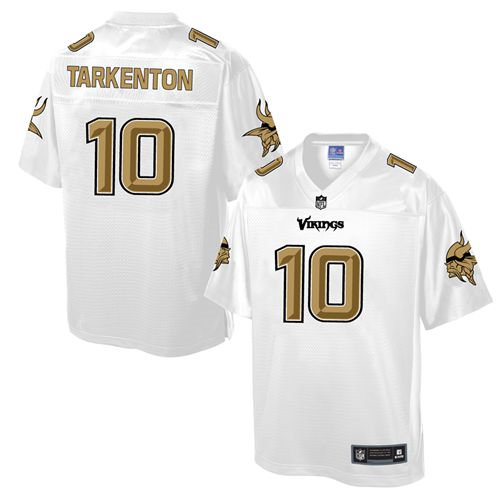 Nike Minnesota Vikings 10 Fran Tarkenton White NFL Pro Line Fashion Game Jersey