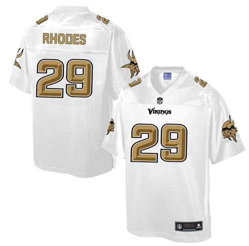 Nike Minnesota Vikings 29 Xavier Rhodes White NFL Pro Line Fashion Game Jersey