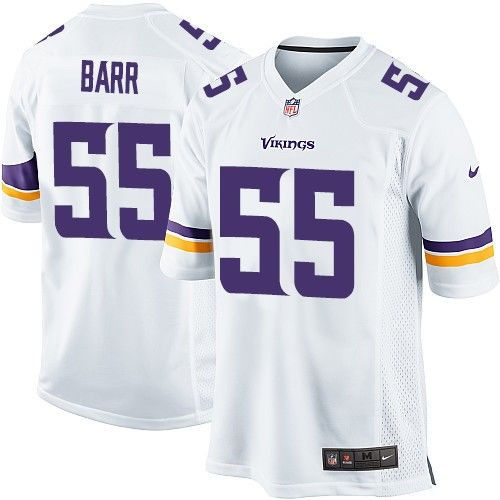 Nike Minnesota Vikings 55 Anthony Barr White NFL Kid Game Jersey