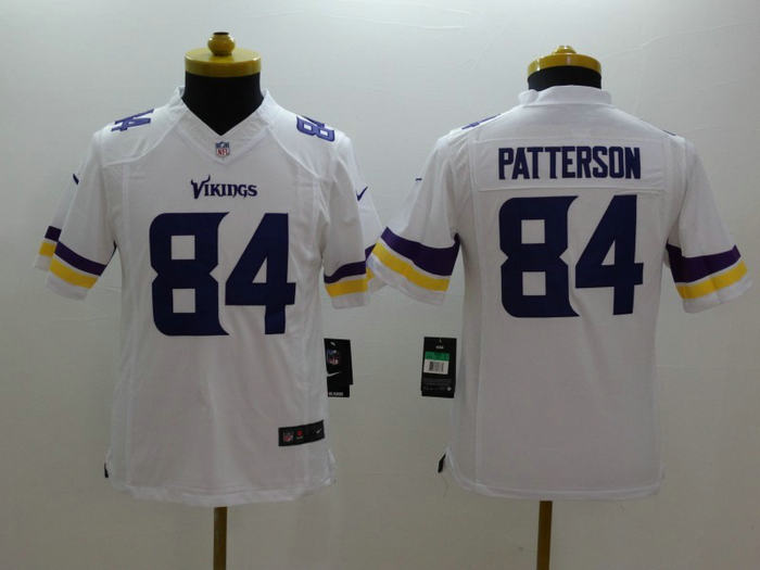 Nike Minnesota Vikings 84 Cordarrelle Patterson white Youth NIKE LIMITED Jersey