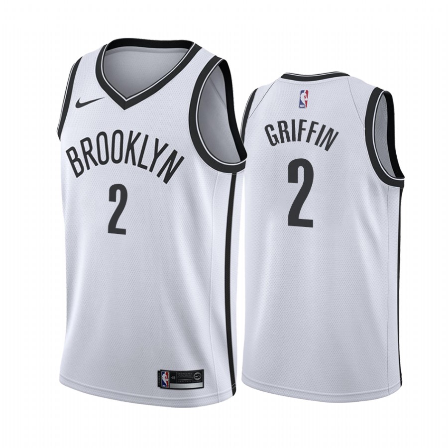 Nike Nets #2 Blake Griffin White NBA Swingman Association Edition Jersey