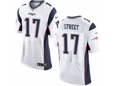 Nike New England Patriots #17 Devin Street Elite White Jersey