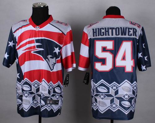 Nike New England Patriots #54 Dont'a Hightower Noble Fashion elite jerseys