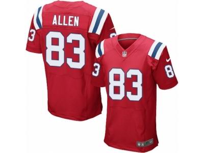 Nike New England Patriots #83 Dwayne Allen Elite Red Jersey