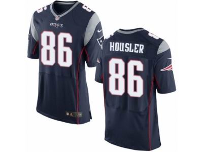 Nike New England Patriots #86 Rob Housler Elite Navy Blue Jersey