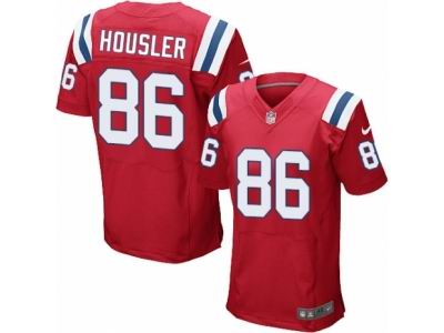 Nike New England Patriots #86 Rob Housler Elite Red Jersey