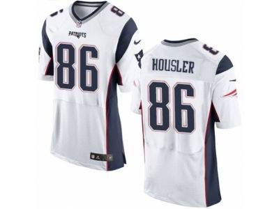 Nike New England Patriots #86 Rob Housler Elite White Jersey