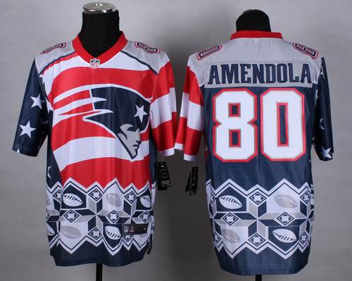 Nike New England Patriots 80 Danny Amendola Noble Fashion elite jerseys