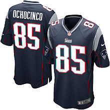 Nike New England Patriots Chad Ochocinco Game Team Color Jerseys