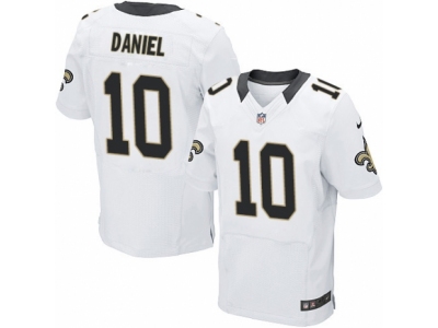 Nike New Orleans Saints #10 Chase Daniel Elite White Jersey