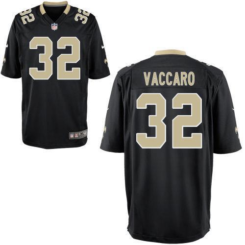Nike New Orleans Saints 32 Kenny Vaccaro Black Game Jerseys