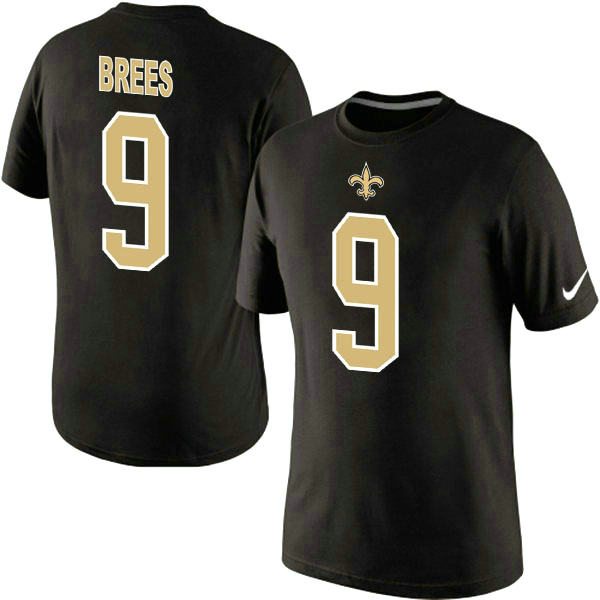 Nike New Orleans Saints Drew Brees Pride Name & Number T-Shirt