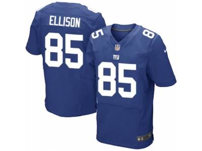 Nike New York Giants #85 Rhett Ellison Elite Royal Blue Jersey