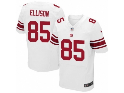 Nike New York Giants #85 Rhett Ellison Elite White Jersey