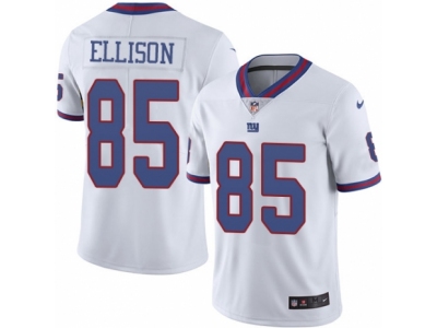 Nike New York Giants #85 Rhett Ellison Limited White Rush Jersey