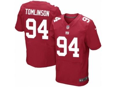 Nike New York Giants #94 Dalvin Tomlinson Elite Red Jersey