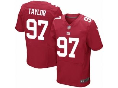 Nike New York Giants #97 Devin Taylor Elite Red Jersey
