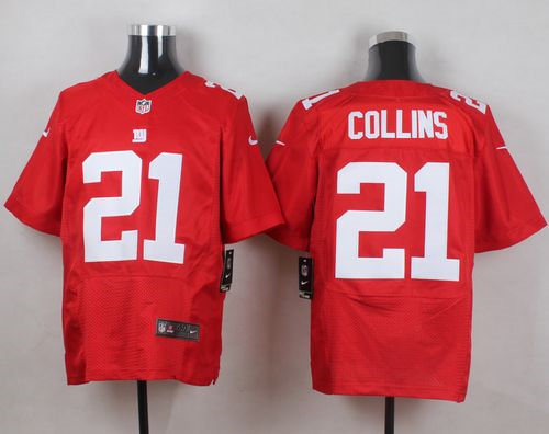 Nike New York Giants 21 Landon Collins Red Alternate NFL Elite Jersey