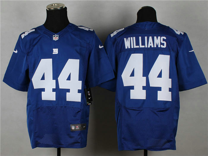 Nike New York Giants 44 Andre Williams blue Elite NFL Jerseys