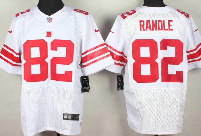 Nike New York Giants 82 RANDLE white Elite NFL Jerseys