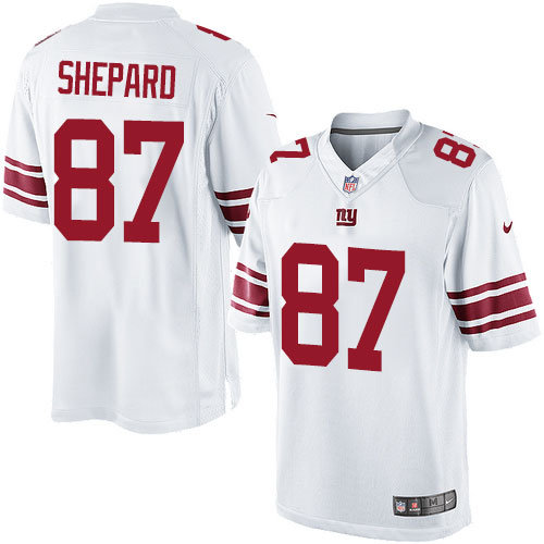 Nike New York Giants 87 Sterling Shepard Limited White NFL Jersey