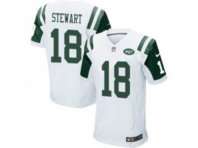 Nike New York Jets #18 ArDarius Stewart Elite White NFL Jersey