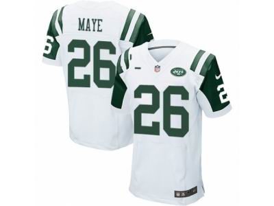 Nike New York Jets #26 Marcus Maye Elite White NFL Jersey