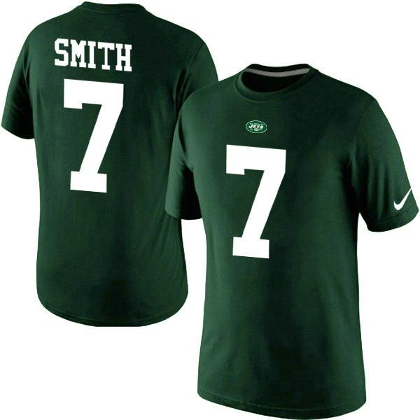 Nike New York Jets Geno Smith Pride Name & Number T-Shirt Green