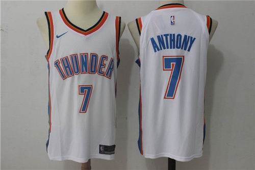 Nike New York Knicks #7 Carmelo Anthony white Jersey
