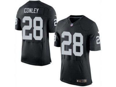 Nike Oakland Raiders #28 Gareon Conley Elite Black Jersey