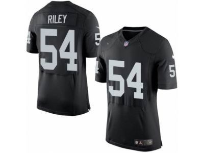 Nike Oakland Raiders #54 Perry Riley Elite Black Jersey