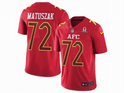 Nike Oakland Raiders #72 John Matuszak Limited Red 2017 Pro Bowl NFL Jersey