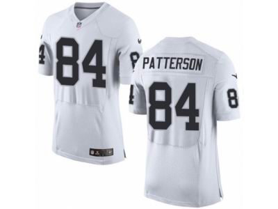 Nike Oakland Raiders #84 Cordarrelle Patterson Elite White NFL Jersey