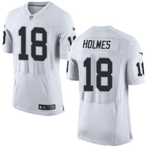 Nike Oakland Raiders 18 Andre Holmes White NFL New Elite Jersey