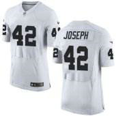 Nike Oakland Raiders 42 Karl Joseph White NFL Elite Jersey