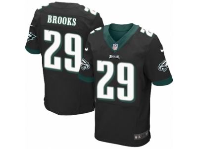 Nike Philadelphia Eagles #29 Terrence Brooks Elite Black Jersey