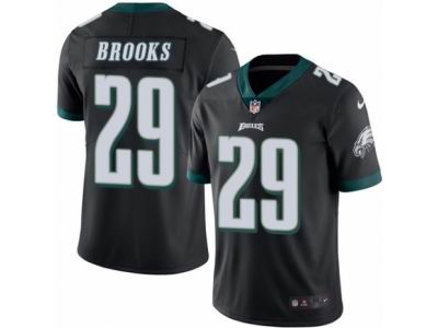 Nike Philadelphia Eagles #29 Terrence Brooks Elite Black Rush NFL Jersey