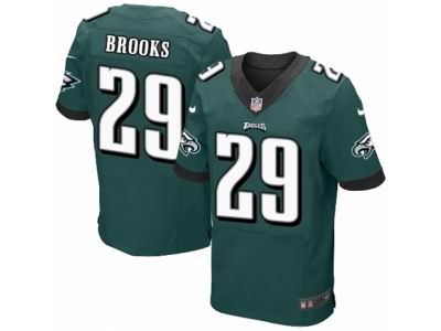 Nike Philadelphia Eagles #29 Terrence Brooks Elite Green Jersey