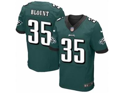 Nike Philadelphia Eagles #35 LeGarrette Blount Elite Green Jersey