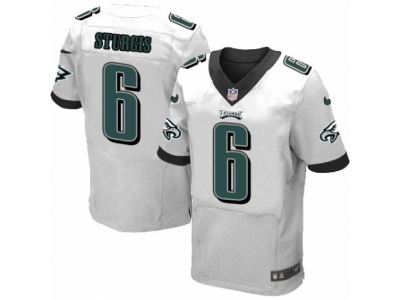 Nike Philadelphia Eagles #6 Caleb Sturgis Elite White NFL Jersey