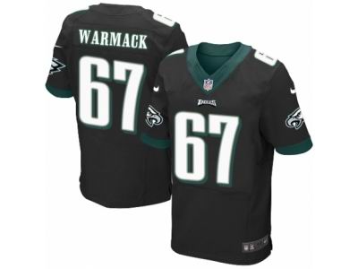 Nike Philadelphia Eagles #67 Chance Warmack Elite Black Jersey